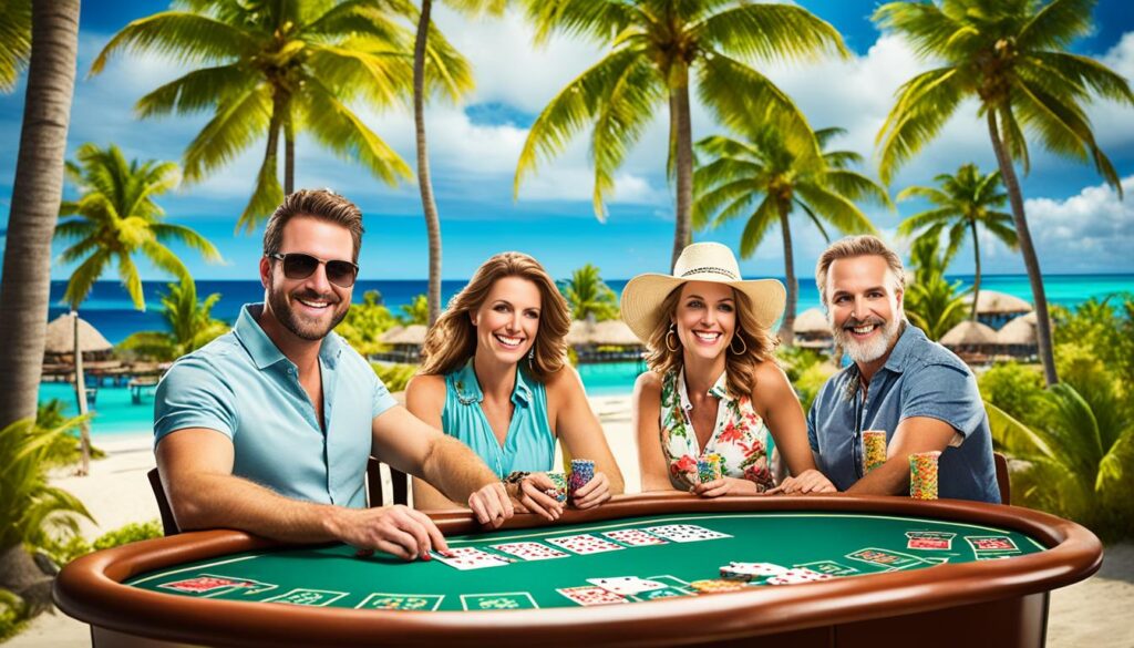 Caribbean Hold'em virtual casino