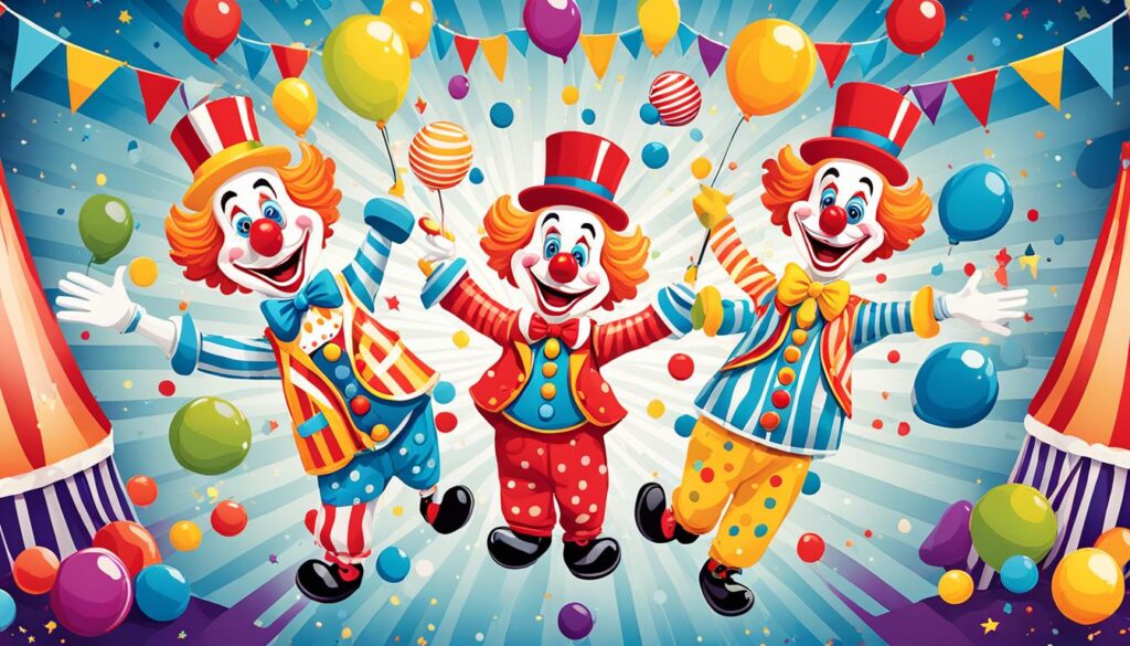 Graphics and Design of 3 Clown Monty II