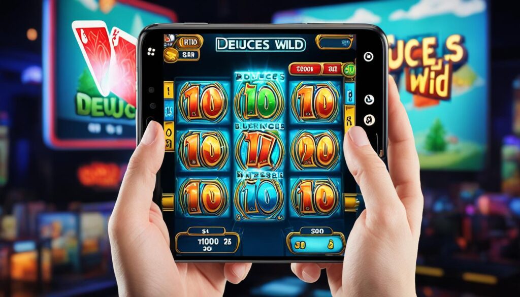Mobile Compatibility of Deuces Wild 100 Hand