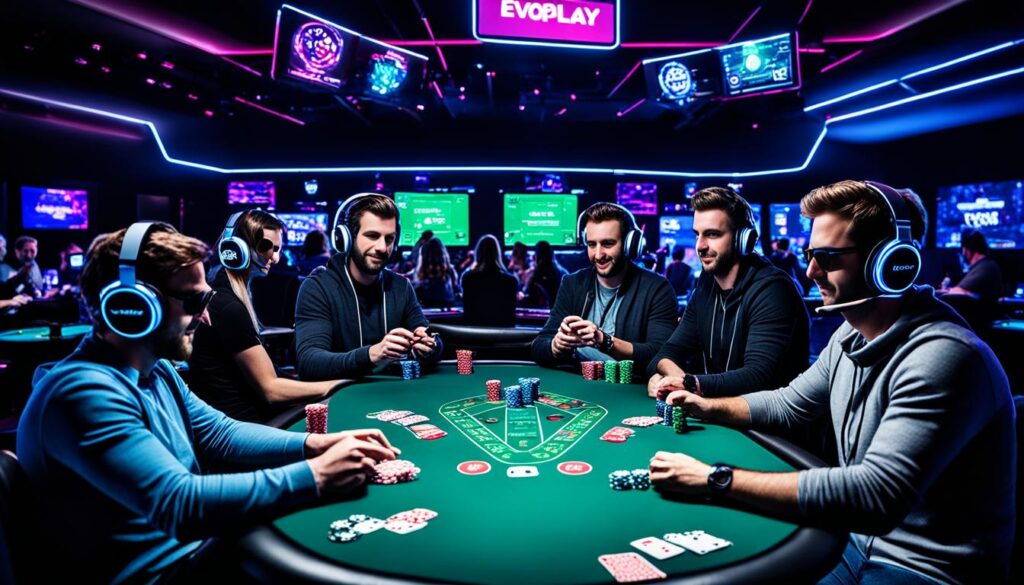 Virtual Poker Rooms and Multi-Player Poker Games