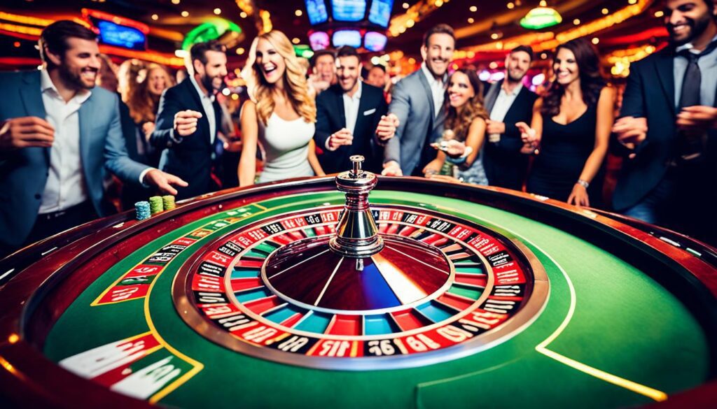 roulette table