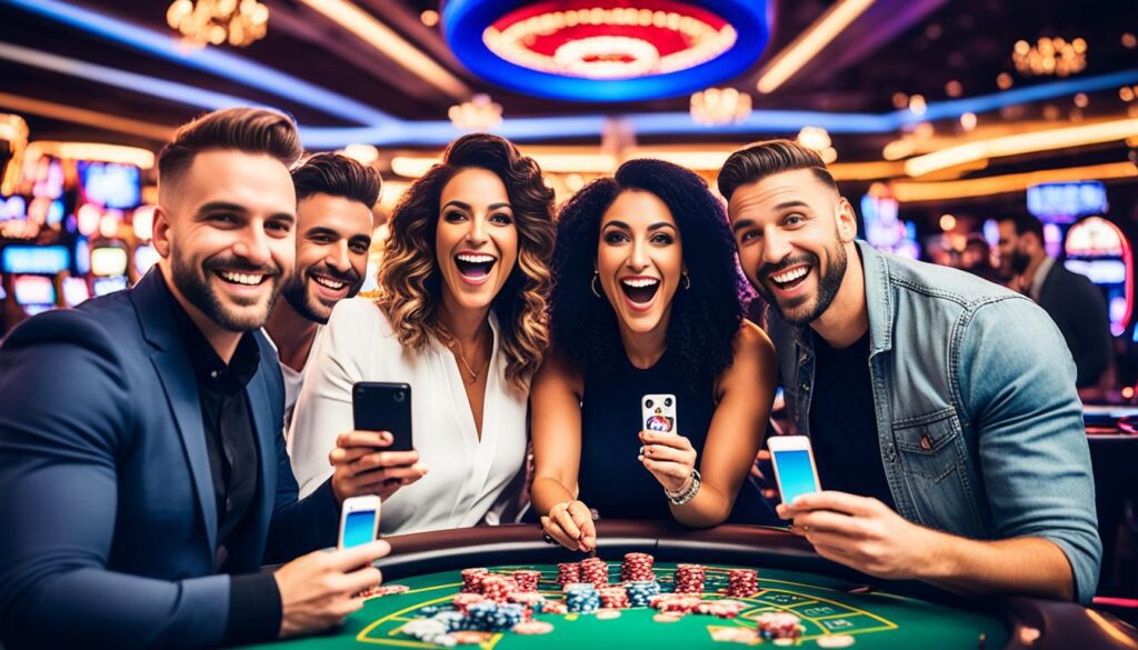 social media content creators in the gambling industry