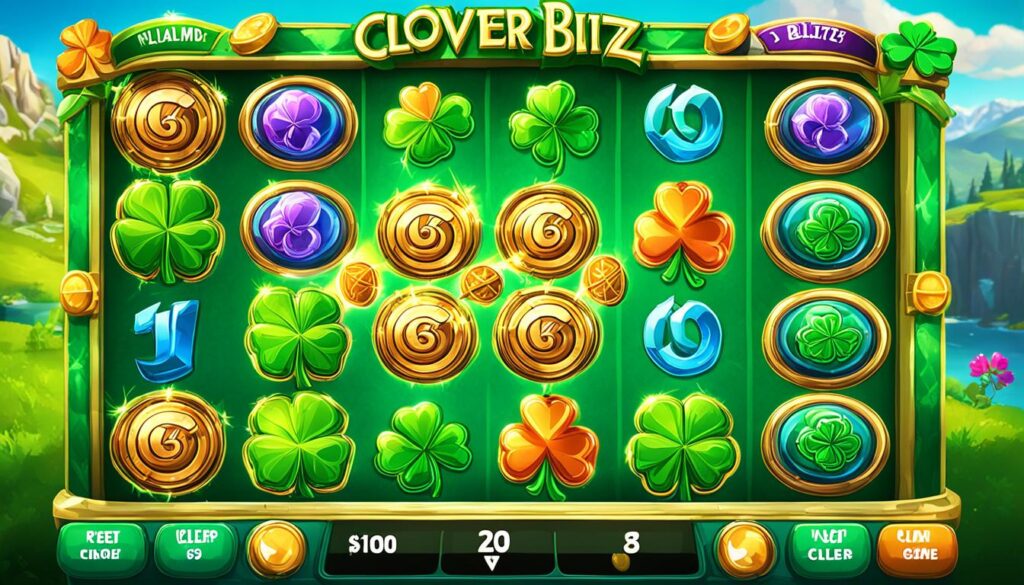 Clover Blitz Hold and Win