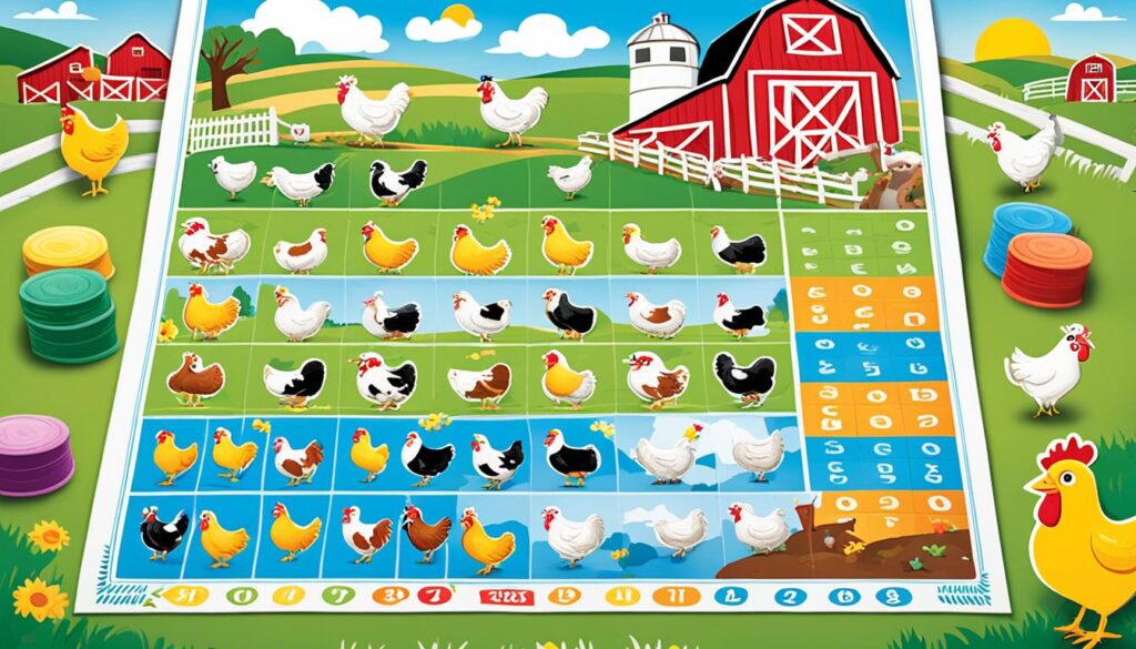 Cock-A-Doodle Moo Layout
