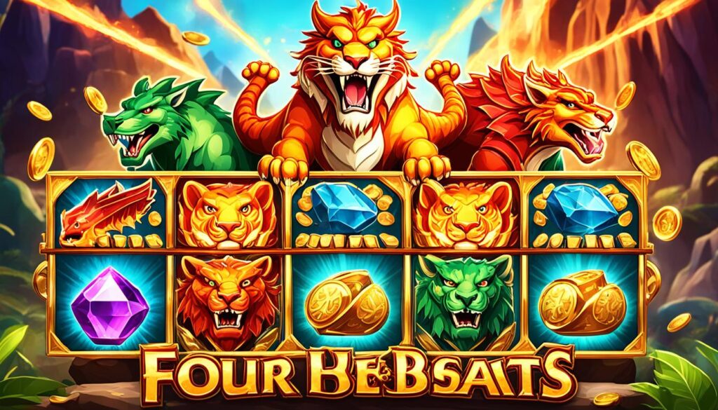 Four Mighty Beasts video slot Four Mighty Beasts video slot
