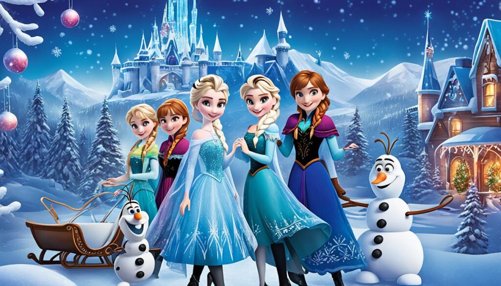 Frozen Xmas special features Frozen Xmas special features
