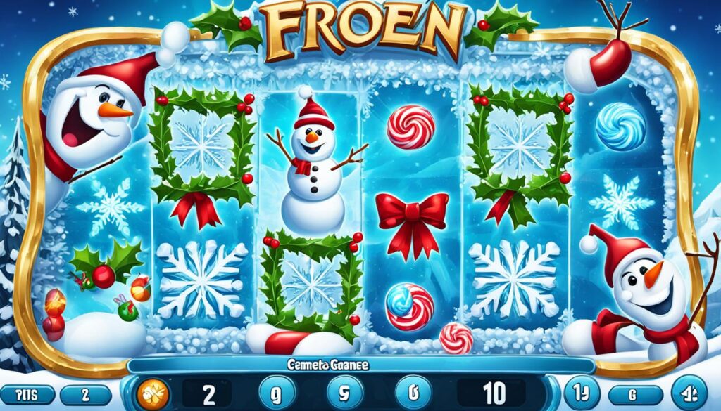 Frozen Xmas symbols Frozen Xmas symbols