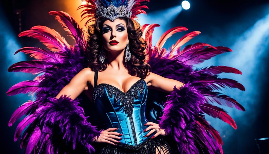 Glamorous entertainer