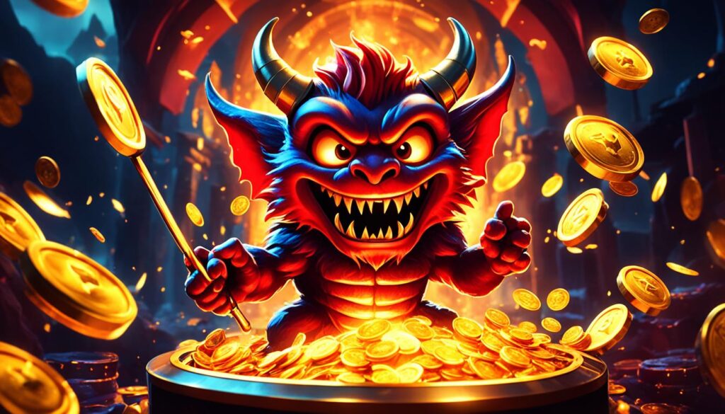 Gold Hit: Lil' Demon Gameplay Image