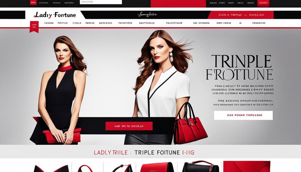 Lady Triple Fortune online store