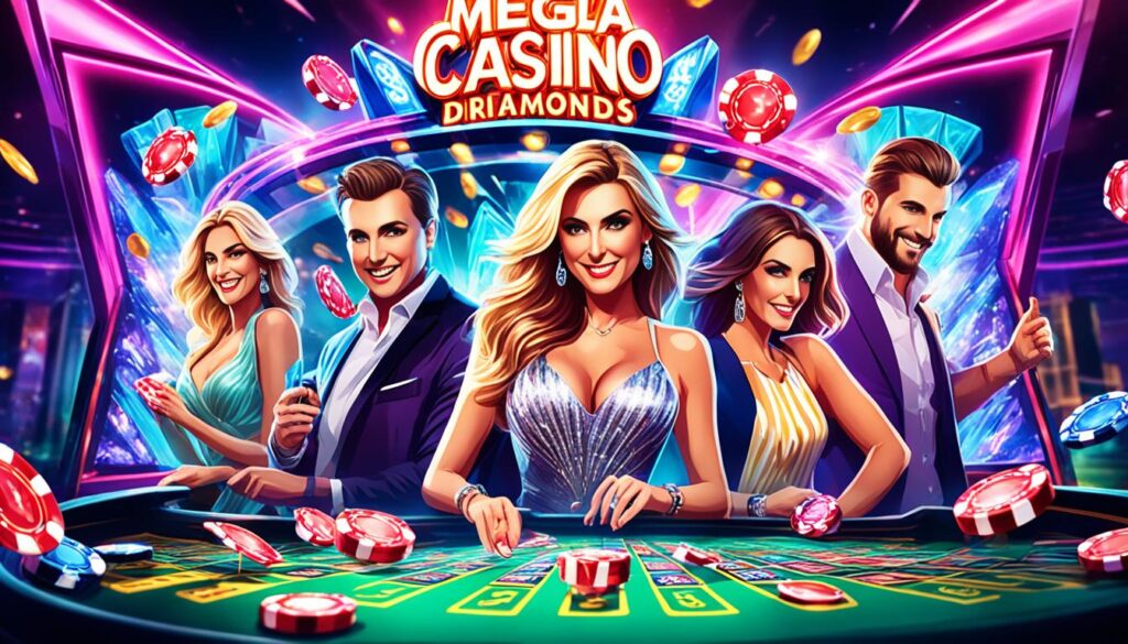 Mega Diamonds Hunt bonus rounds