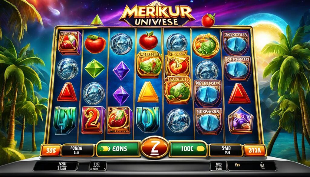 Merkur slots features and gameplay