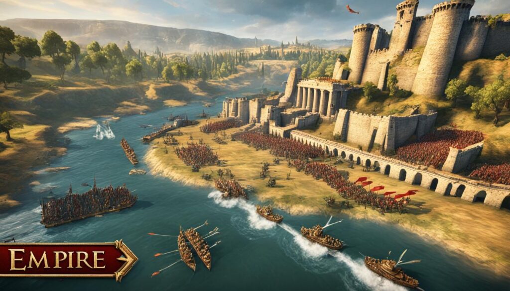 Mobile Gaming Experience in Empire Rise of Rome;Waystar Mobile Gaming Experience in Empire Rise of Rome;Waystar