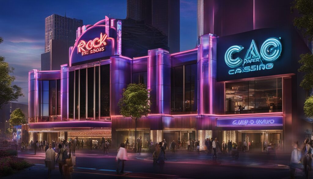 rock paper scissors DRAW! casinos