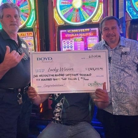 $2.7M Won in California, Vegas Visitor Wins $1.5M