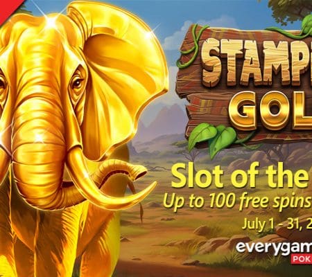 Enjoy Everygame Poker’s Stampede Gold Slot & Blackjack July Promotion