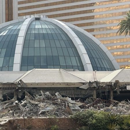 Painful Demolition of Mirage Las Vegas Atrium Begins