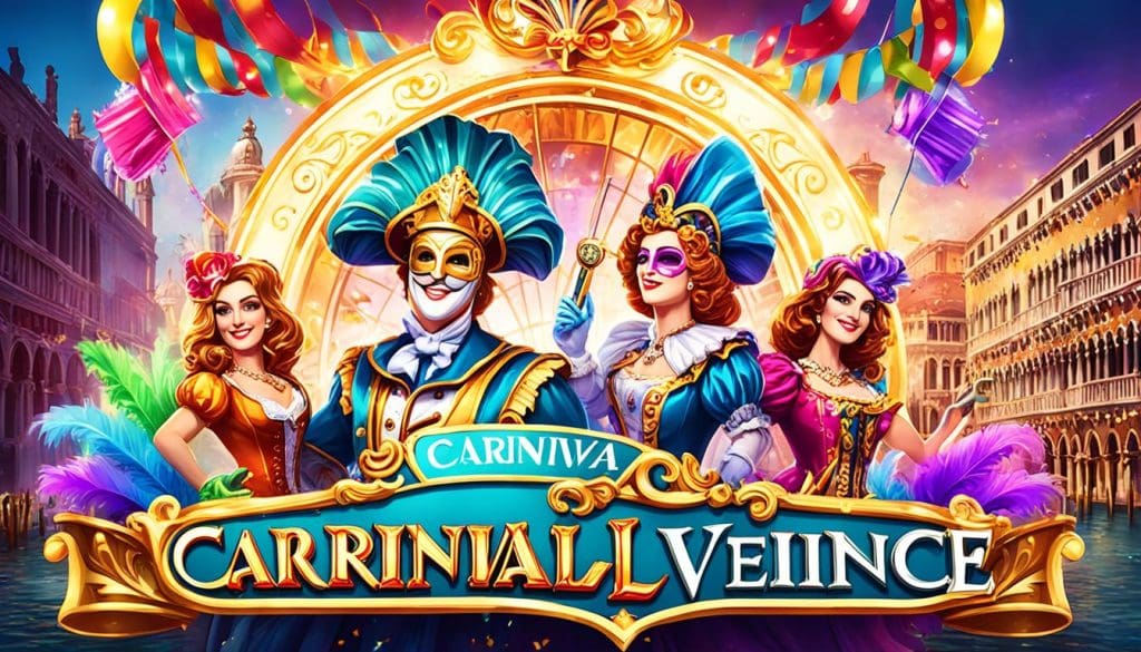 Carnival visuals enhancing immersive gaming experience Carnival visuals enhancing immersive gaming experience