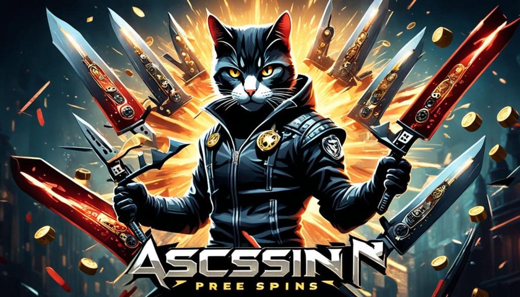 Free Spins and Assassin Spins in Gritty Kitty of Nitropolis