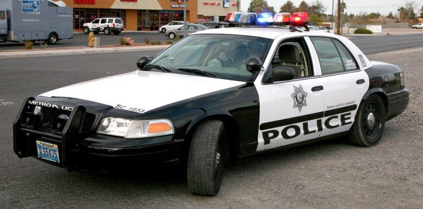 Las Vegas Metropolitan Police Department car