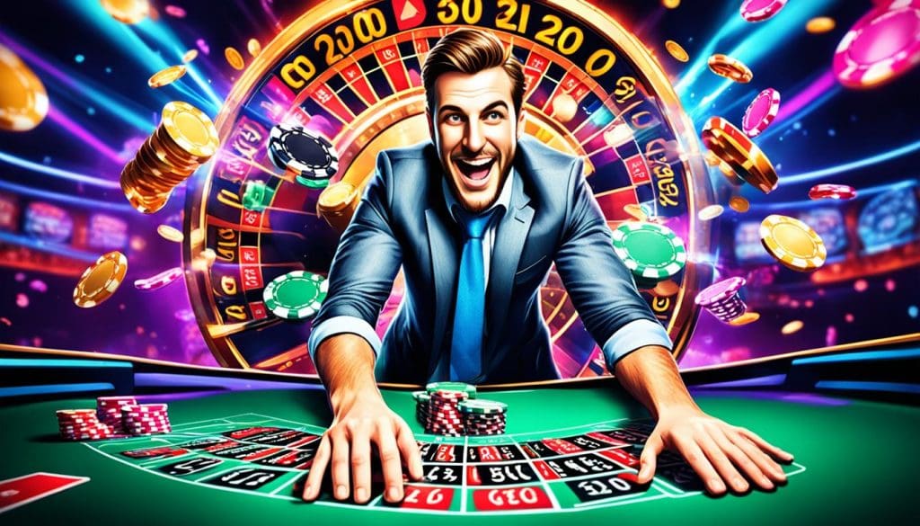 Player engagement and interactive experience in online casino gaming