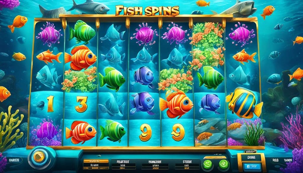 Potential wins RTP maximum bet settings in Fish & Spins