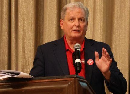 Culinary Union Secretary-Treasurer Ted Pappageorge