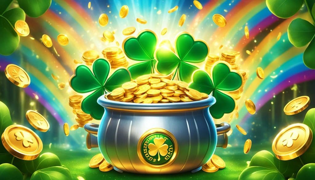 bonus spins in Luck of the Charms