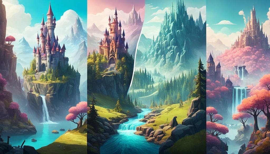 comparisons in fantasy adventure games
