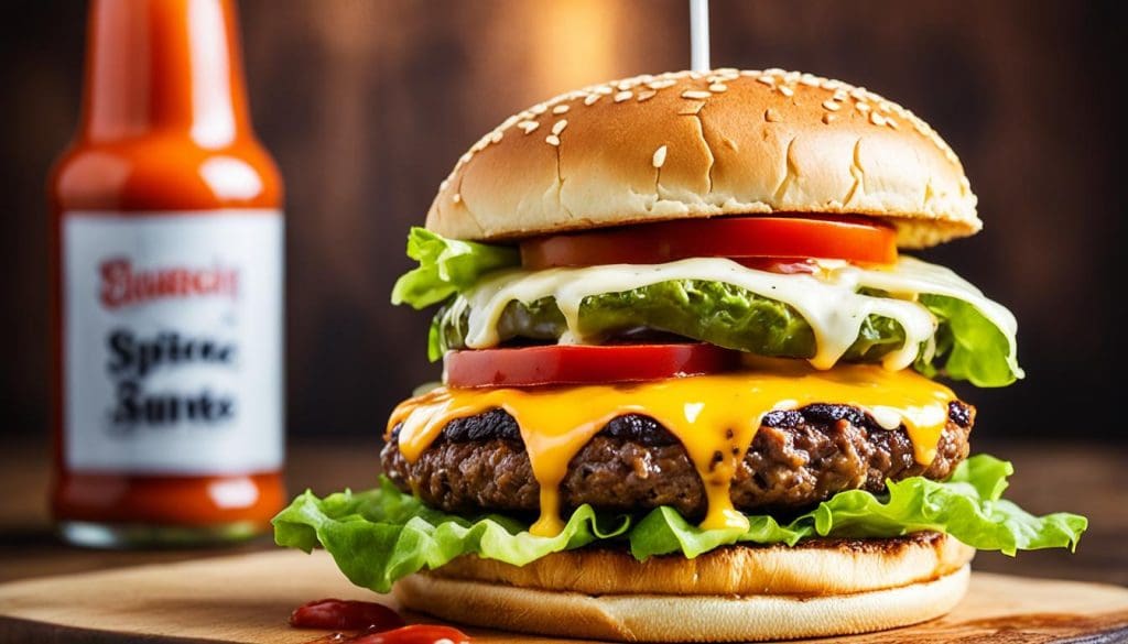 double patty burger