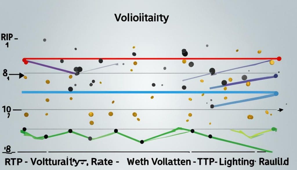 volatility and RTP rate in online slots