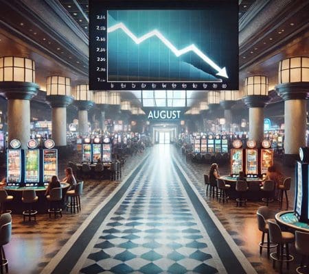 Nevada Gaming Revenue Falls 3.8% in August 2024