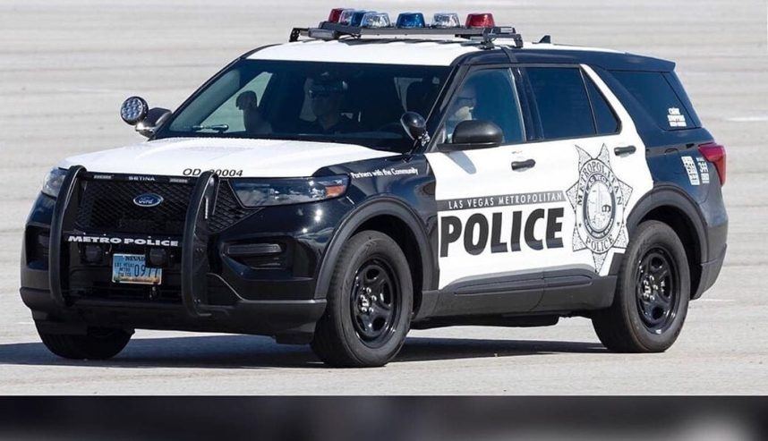 A LVMPD SUV