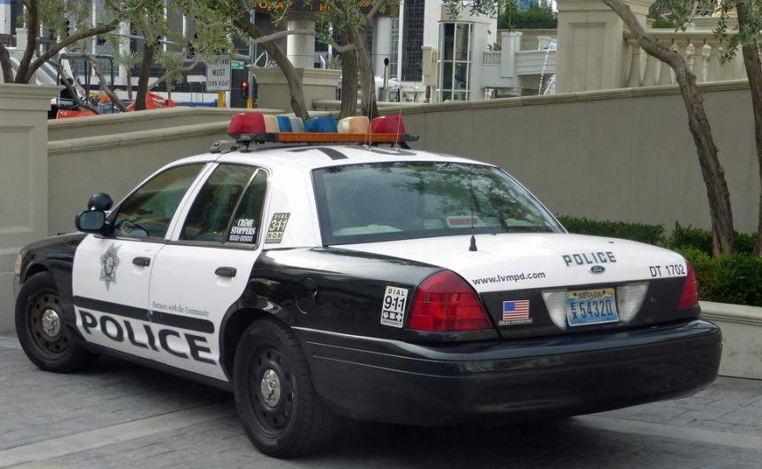 Las Vegas Metropolitan Police Department (LVMPD) car