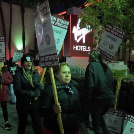 Union Says Virgin Hotels Las Vegas Is Hiring Scabs During Strike