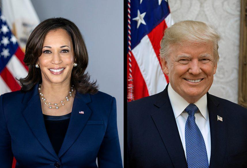 Kamala Harris, Donald Trump