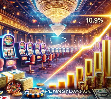 Pennsylvania Gaming Revenue Surges 10.88% in January, Led by iGaming